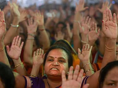 A protest against the banning of Santhara. Representational image. Image courtesy: AP