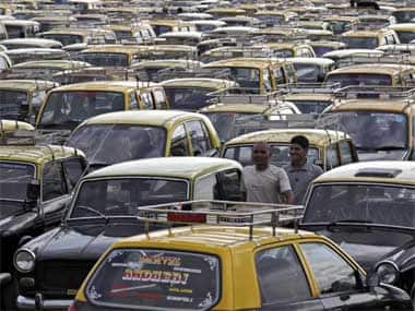 Mumbai black and yellow taxis go off roads again demanding ban on Uber, Ola