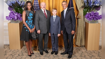 Meet the 11 year-old dictator in training: Nikolai Lukashenko, heir of Belarus' autocratic ruler
