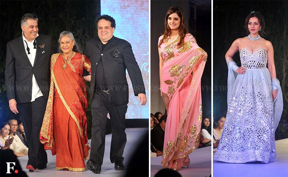 Abu Jani & Sandeep Khosala with Jaya Bachchan. Simone Arora- Khan, Reena Wadhva. Sachin Gokhale/ Firstpost
