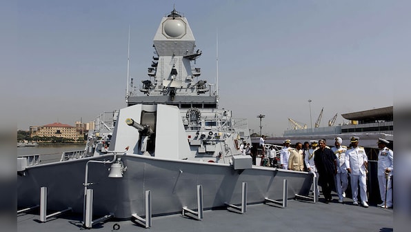 Manohar Parrikar commissions India's latest stealth missile destroyer INS Kochi