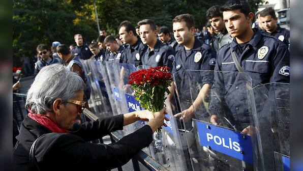 'Erdogan murderer! government resign!' yell protesters as Turkey mourns deadliest attack