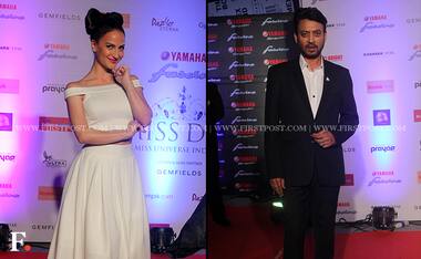 Irrfan Khan, Kangana, Lara Dutta attend 'starstudded' Miss Diva 2015 pageant