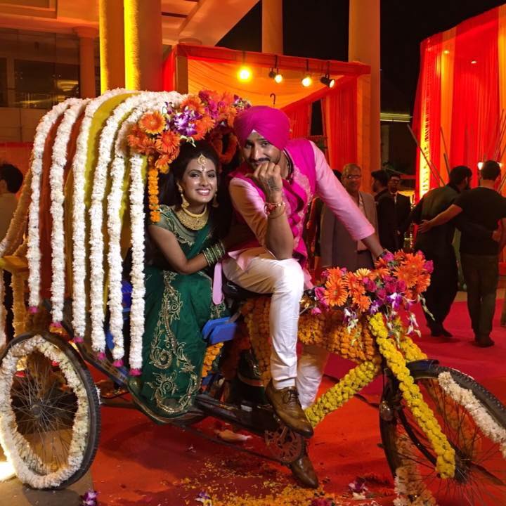 Harbhajan Singh, Geeta Basra post adorable pictures from sangeet, mehndi ceremonies Harbhajan Singh, Geeta Basra post adorable pictures from sangeet, mehndi ceremonies