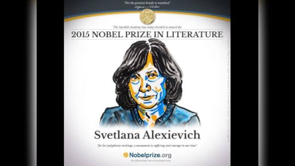 Svetlana Alexievich of Belarus wins Nobel literature prize