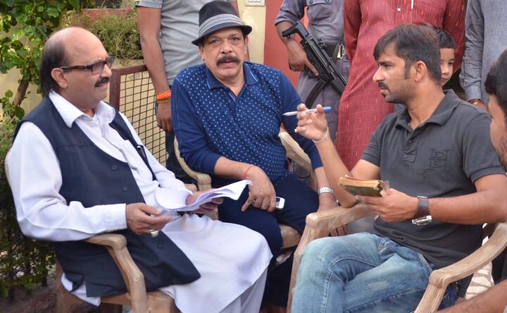 Lights, camera, action: Politician Amar Singh shoots for upcoming film 'JD'
