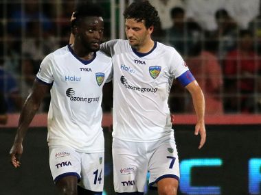 ISL 2015: Elano pulls the strings, Mendoza scores a hat-trick as Chennaiyin FC rout Goa ISL 2015: Elano pulls the strings, Mendoza scores a hat-trick as Chennaiyin FC rout Goa