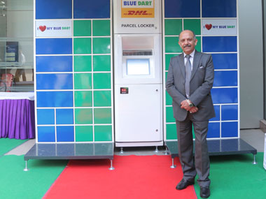 Blue Dart opens parcel locker to tackle etailers' sales rush Blue Dart opens parcel locker to tackle etailers' sales rush