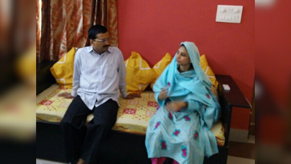 After PM Modi and Sushma Swaraj, Geeta meets Delhi CM Arvind Kejriwal
