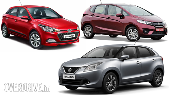 Spec comparo: Maruti Suzuki Baleno vs Hyundai Elite i20 vs Honda Jazz Spec comparo: Maruti Suzuki Baleno vs Hyundai Elite i20 vs Honda Jazz