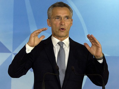 NATO chief says UN treaty alone won't rid world of nuclear weapons, emphasises need of 'painful disarmament' period NATO chief says UN treaty alone won't rid world of nuclear weapons, emphasises need of 'painful disarmament' period