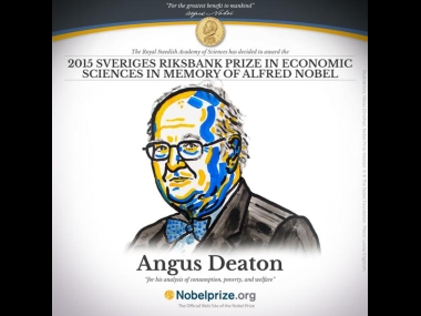 Scottish economist Angus Deaton wins Nobel economics prize for analysis of poverty, welfare Scottish economist Angus Deaton wins Nobel economics prize for analysis of poverty, welfare