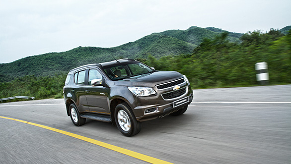 2015 Chevrolet Trailblazer SUV to be launched in India on October 21 2015 Chevrolet Trailblazer SUV to be launched in India on October 21