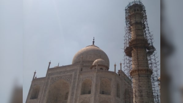 Facelift for Taj Mahal: The monument gets a much needed beauty treatment