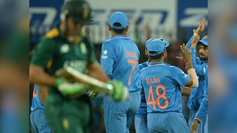 The turning point was the breakthrough of the partnerships upfront: De Villiers