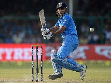 Dhoni took the blame of the loss in the last match. He has been facing a lot of media and social media backlash for his batting. But if you see the stats, he hasn't done too badly. AFP