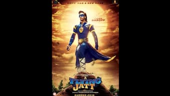 First look: Tiger Shroff in and as 'A Flying Jatt' looks like Krrish in a blue suit
