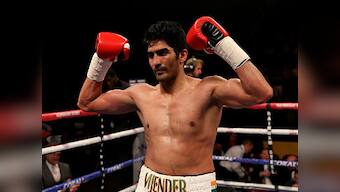 TKO on debut: Vijender Singh wins first professional bout in style, knocks out Sonny Whiting