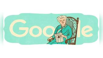 Google celebrates Annie Besant's 168th birth anniversary with a charming doodle