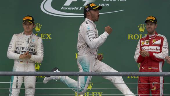 F1 2015: Hamilton takes win and third world championship title at Austin F1 2015: Hamilton takes win and third world championship title at Austin
