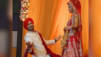 Bhajji ka ghar 'Basra': Harbhajan ties the knot with Geeta in grand Jalandhar ceremony