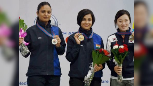 Heena Sidhu, Shweta Singh win gold and silver as India end Asian Air Gun C'ship on a high