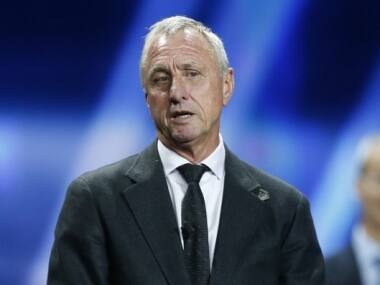 Johan Cruyff. AFP