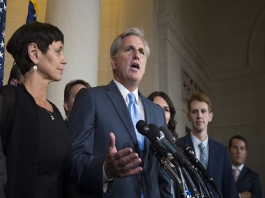 Donald Trump ally Kevin McCarthy selected to lead House GOP; Republican's top priority will be to protect US president's agenda Donald Trump ally Kevin McCarthy selected to lead House GOP; Republican's top priority will be to protect US president's agenda
