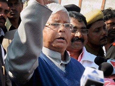 Lalu Prasad. PTI