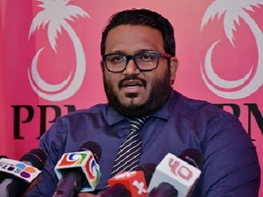 File image of Maldives Vice President Ahmed Adeeb. AP