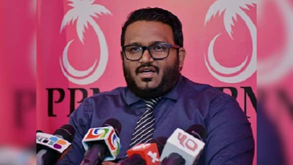 Maldives President Yameen Abdul Gayoom appeals for calm after V-P Ahmed Adeeb's arrest