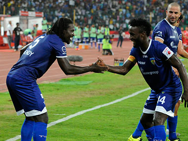 ISL 2015: Chennaiyin climb to second spot with 2-1 win over FC Pune ISL 2015: Chennaiyin climb to second spot with 2-1 win over FC Pune