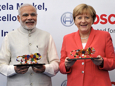 PM Modi hard-sells India to Germans, Merkel describes India as 'Asia's Silicon Valley' PM Modi hard-sells India to Germans, Merkel describes India as 'Asia's Silicon Valley'