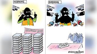 Shiv Sena photo booth: Wearing black paint in public is a defiance of high order; well done, Kulkarni !