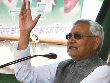 Nitish Kumar in a file photo. PTI