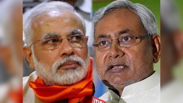 Bihar Polls: Nitish tells state to choose him ('Bihari') over 'outsider' Modi