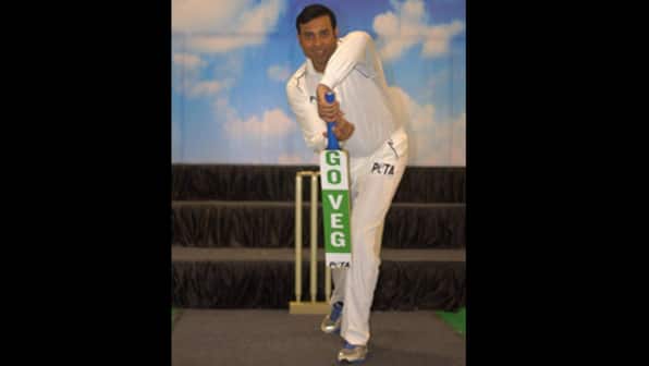 VVS Laxman bats for vegetarianism in new PETA campaign