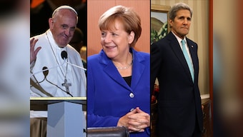 Pope Francis, John Kerry, Angela Merkel among contenders for Nobel Peace Prize