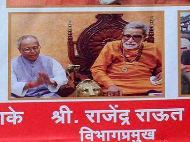 Poster row: Congress files complaint against Sena for insulting President Pranab Mukherjee