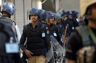 Karachi firing: Three policemen, one pedestrian killed as gunmen open fire in Pakistan's Sindh province Karachi firing: Three policemen, one pedestrian killed as gunmen open fire in Pakistan's Sindh province