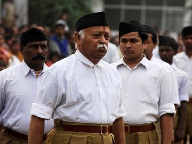 Writers returning their awards suffering from disease of secularism: RSS Writers returning their awards suffering from disease of secularism: RSS