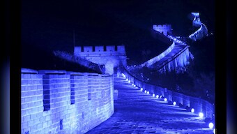 From Mumbai to Mexico to Giza: World landmarks turn blue to mark UN's 70th anniversary