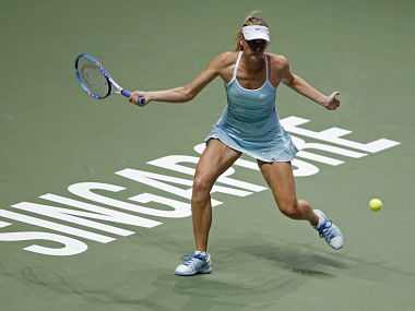 Spotless Sharapova carries Radwanska into semis of WTA finals Spotless Sharapova carries Radwanska into semis of WTA finals