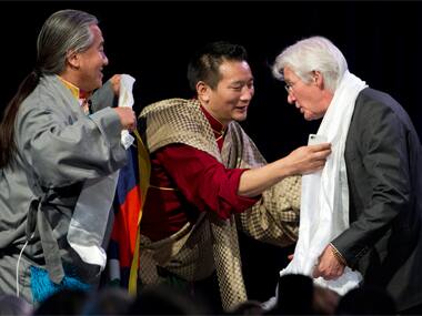 Dalai Lama's representatives presented with the Liberty Medal on his behalf