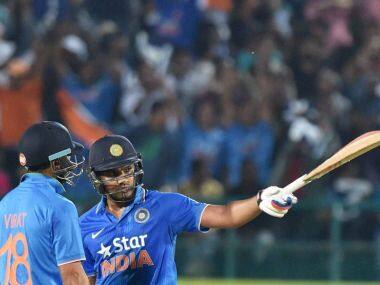 Rohit Sharma has been in sparkling form so far on this tour. PTI