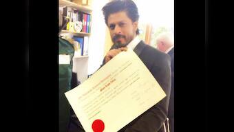 'Doctor' Shah Rukh Khan: SRK receives honorary doctorate from Edinburgh University