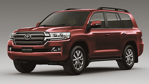 Toyota launches 2015 Land Cruiser 200 in India at Rs 1.29 crore Toyota launches 2015 Land Cruiser 200 in India at Rs 1.29 crore