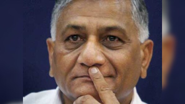He made a dog's breakfast of his 'bite', but that doesn't mean VK Singh is entirely wrong