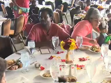 File image of a wedding feast. Screengrab from YouTube.