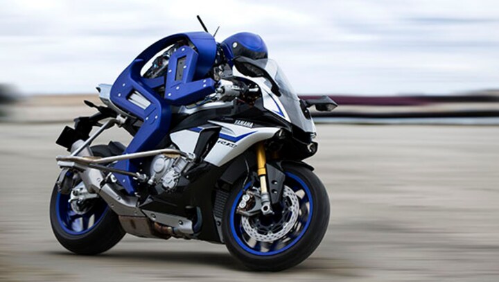 2015 Tokyo Motor Show: Yamaha showcases autonomous motorcycle-riding humanoid robot